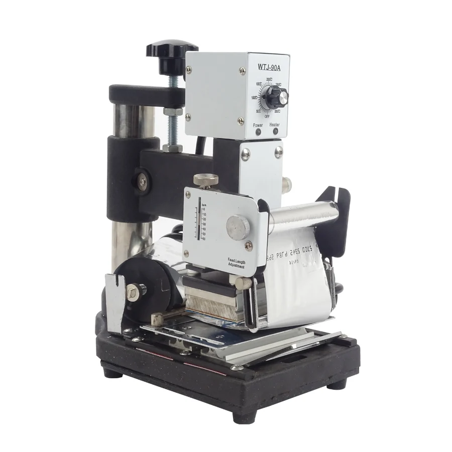 1PC WTJ-90A Hot Stamping Machine For PVC Card Member Club Hot Foil Stamping Bronzing Machine 110/220V