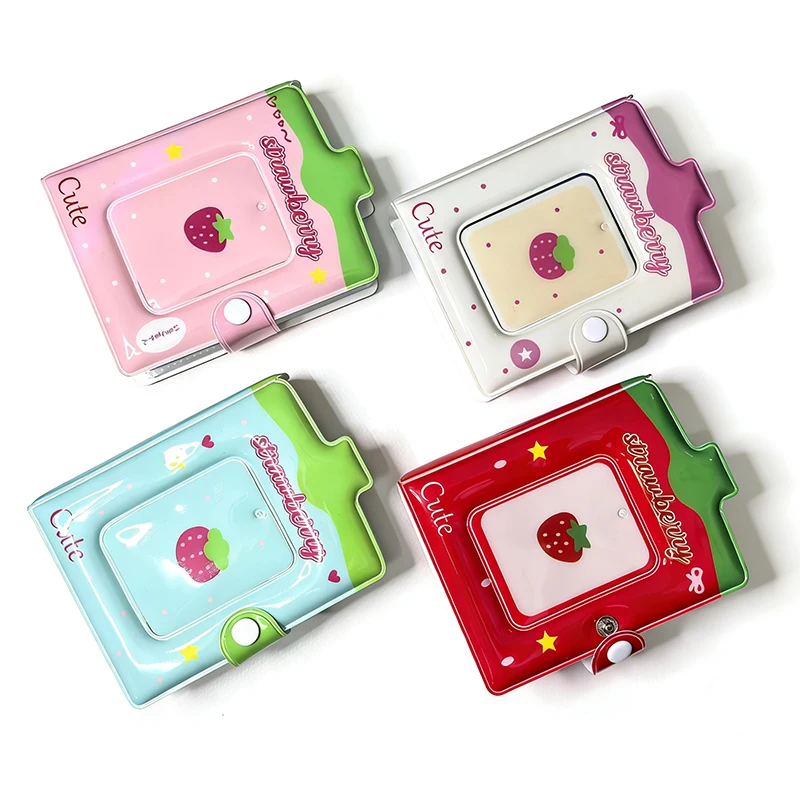 Cute 3 Inch Photo Album Collector Book Stars Photocard Holder Card Holder Cartoon Album Cards Binder