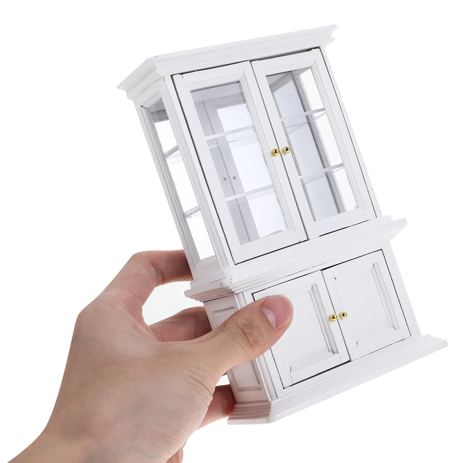 

Miniature Cabinet Small Furniture Decor 1:12 Scale Wooden Mini House Furnishing High Simulation Miniature Furniture