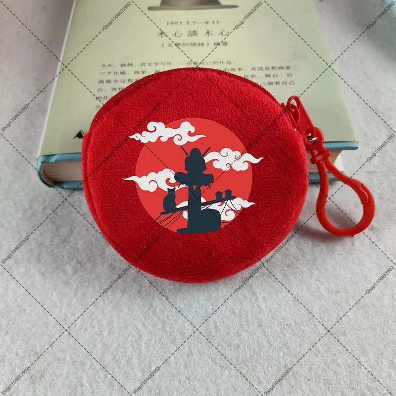 Naruto Mini Wallets Cartoon Anime Printed Wallet Sasuke Sakura Cute Purses Boys Girls Fashion Purse Portable Wallets Party Gifts