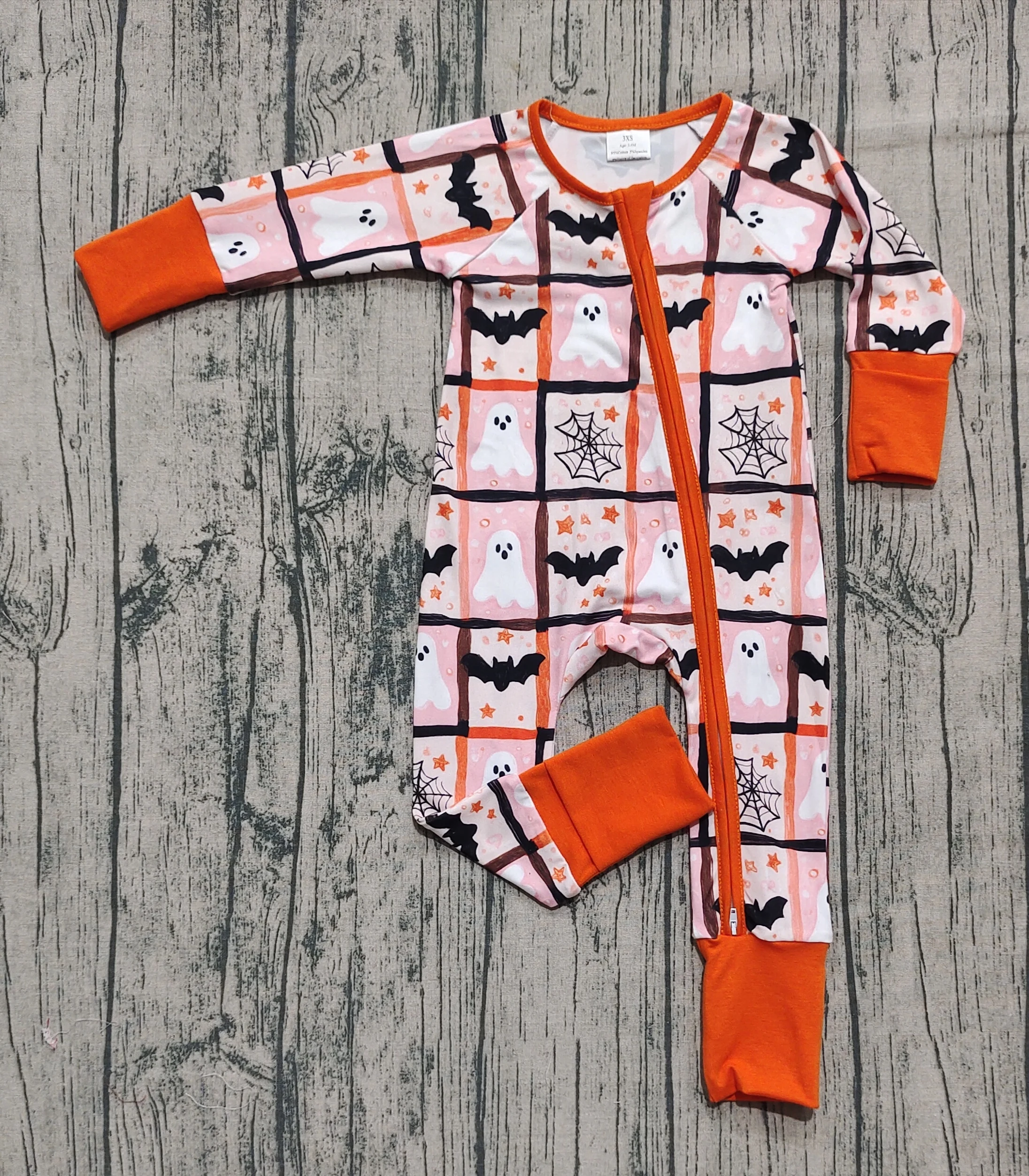 

Z826-20 LR2539 Комбинезон для маленьких девочек с пузырьками, детский цельный комбинезон для новорожденных, одежда на Хэллоуин для малышей