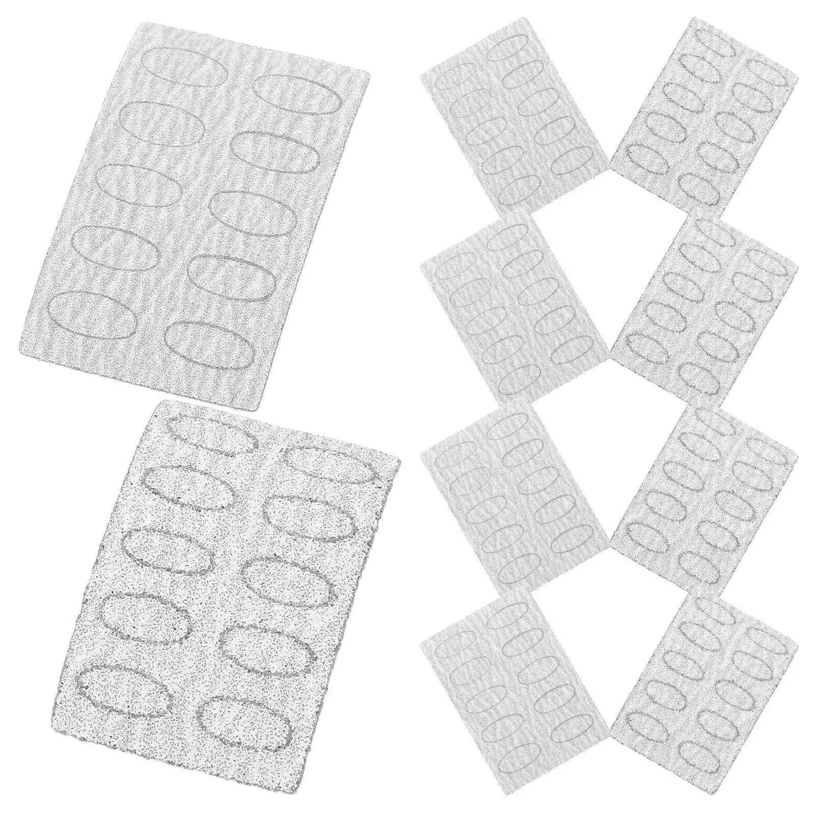 

10 листов шлифовальных ломтиков грубых 100 # Fine 240 # Инструменты для удаления мозолей на ногах, электрическая шлифовальная машина, аксессуары для маникюра