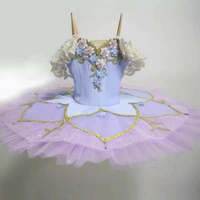 Ballet Tutu profissional para mulheres, vestido bailarina para menina, Swan Stage Wear, traje de dança Halloween para crianças, adulto e criança,