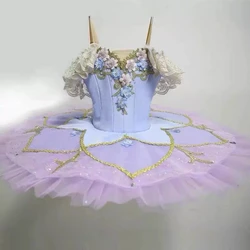 Ballet Tutu profissional para mulheres, vestido bailarina para menina, Swan Stage Wear, traje de dança Halloween para crianças, adulto e criança, roupas elegantes