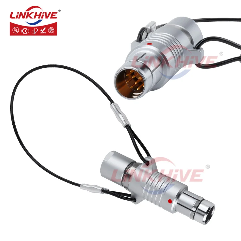 Compatible with Fischer SA Plug with Lanyard 102 1031 104 105 A051 A052 A053 A062 A012 A019 A087 A055 Pin Push Pull Connector