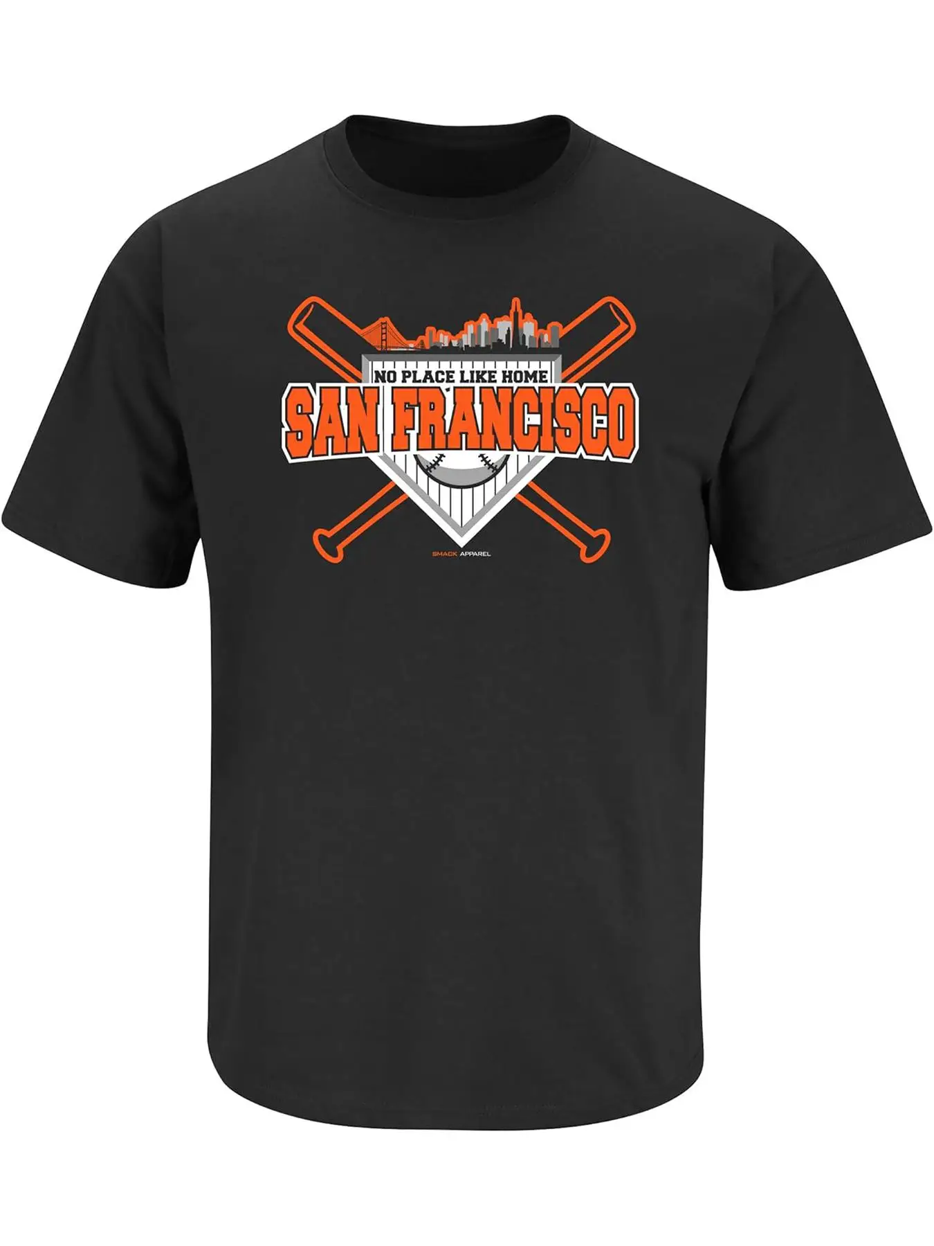 

LocalSan Francisco Baseball "No Place Like Home" T-Shirt