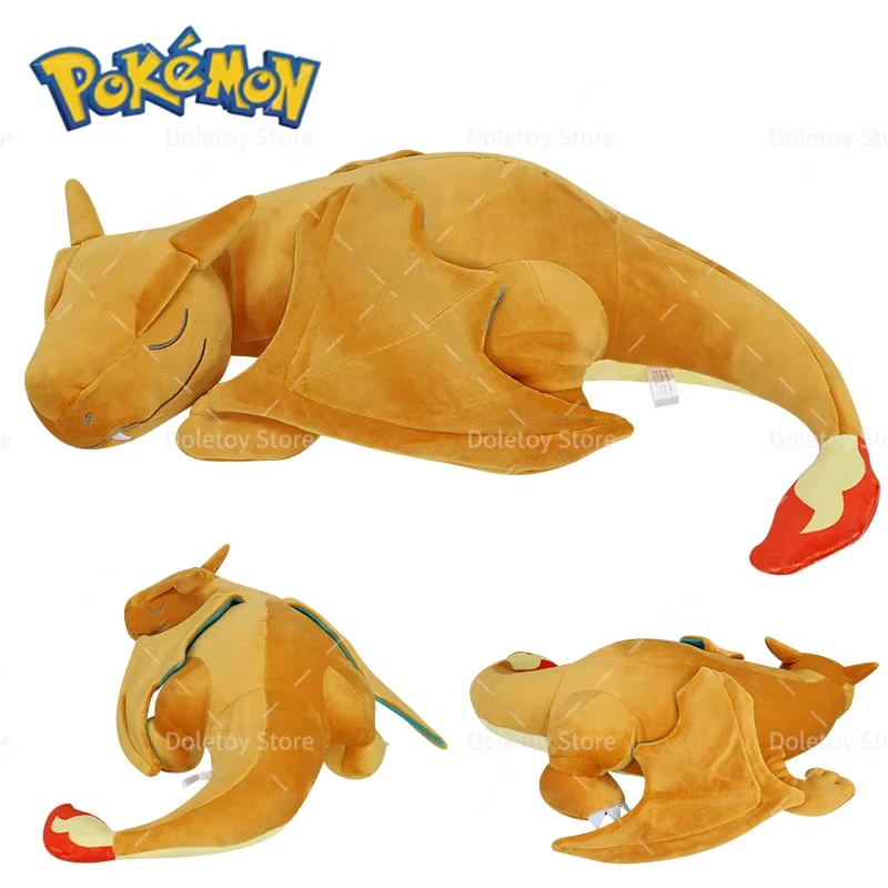 Big Size Sleeping Pokemon Plush Toys Charizard Chien-Pao Umbreon Stuffed Animal Anime Peluche Pillow Xmas Gift For Kids view 4