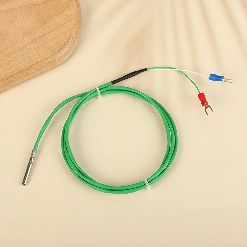 K Type Temperature Sensor Thermocouple 0.5M Probe Silicone Protection Cables Waterproof Oil Resistant And Heat Resistant 0-220℃