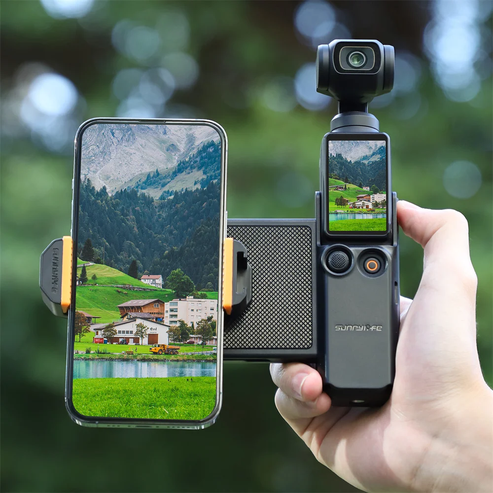 Osmo Pocket 3 Mount Phone Holder For DJI Osmo Pocket 3 Handheld Holder Extension Rod Cold Shoe Filter Storage Case Accessories