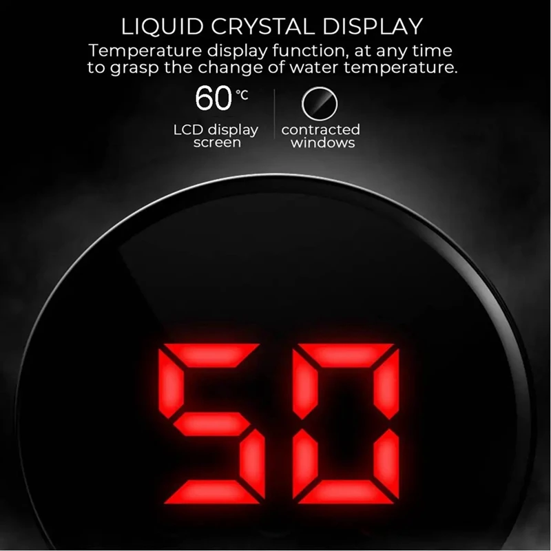 

Doings!Instant Water Heater Shower Bathroom Faucet Plug Hot Water Heater 3500W Digital Display For Country House