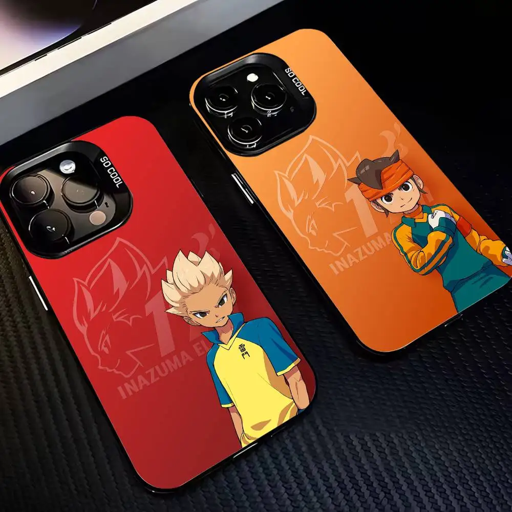 

Football I-Inazuma Eleven 11 guys Phone Case For iPhone 17,16,15,14,13,12,11 Plus,Pro Max,Colorful Silver Phone case Funda Cover