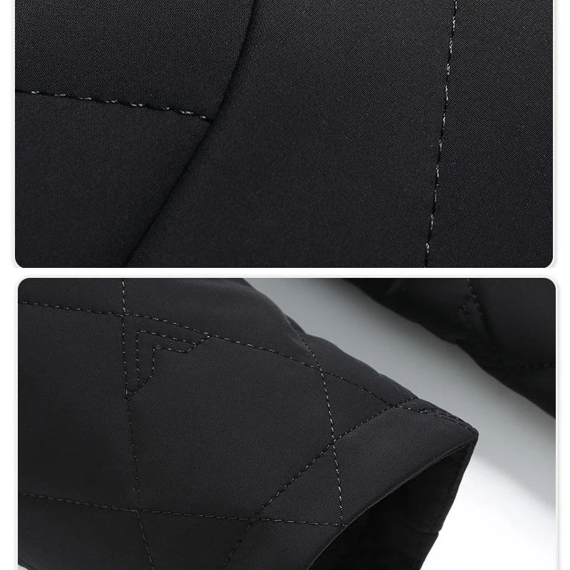 Men's Fashion Windbreaker Parka Men Clothing Coat Streetwear Male Jacket Windproof Casual Autumn Winter Warm Hombre New