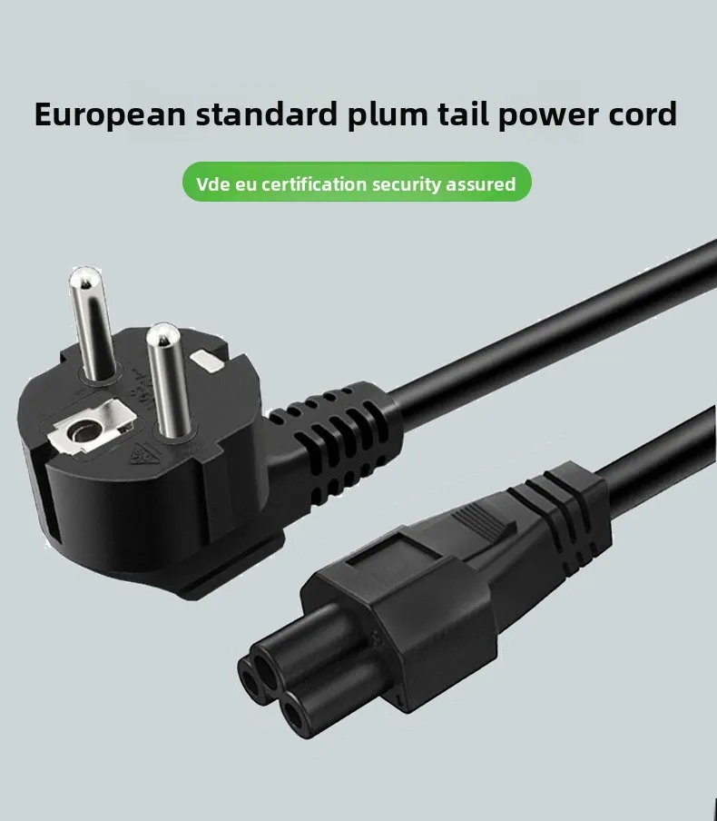 

EU 1.5m power Cord Schuko IEC C13 European Plug Outdoor Use Extension Cable for Computer Monitors with HP European Printers