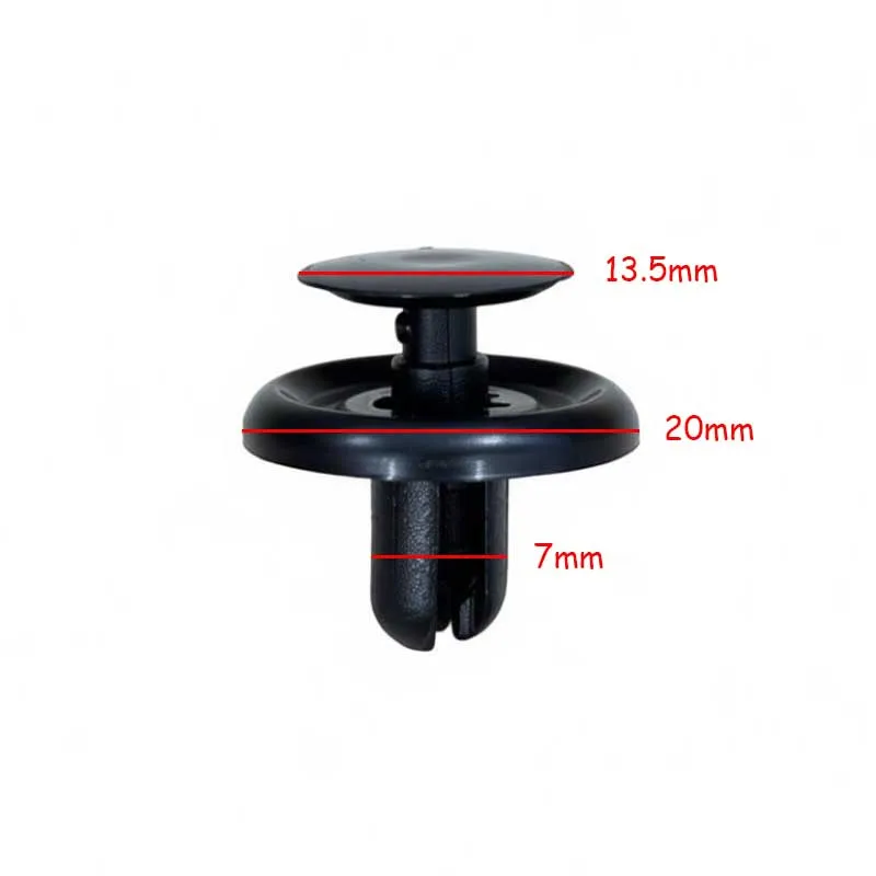 30Pcs 7mm Plastic Retainer Clips Engine Cover & Splash Shield For Lexus LS460/GS600/RX330/RX350/RX450 & Toyota Camry (2002-2019)