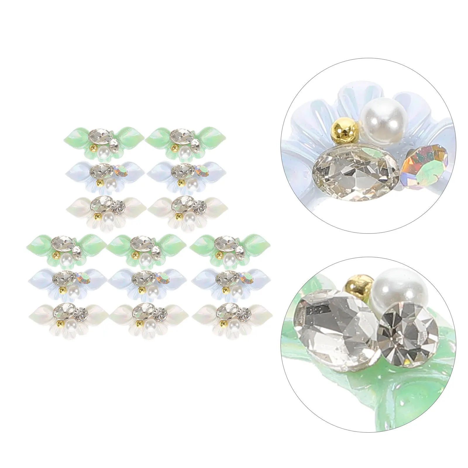 

15 шт. украшения для ногтей, жемчуг, подвески, аксессуары для драгоценностей, аксессуары для драгоценных камней, аксессуары для ногтей