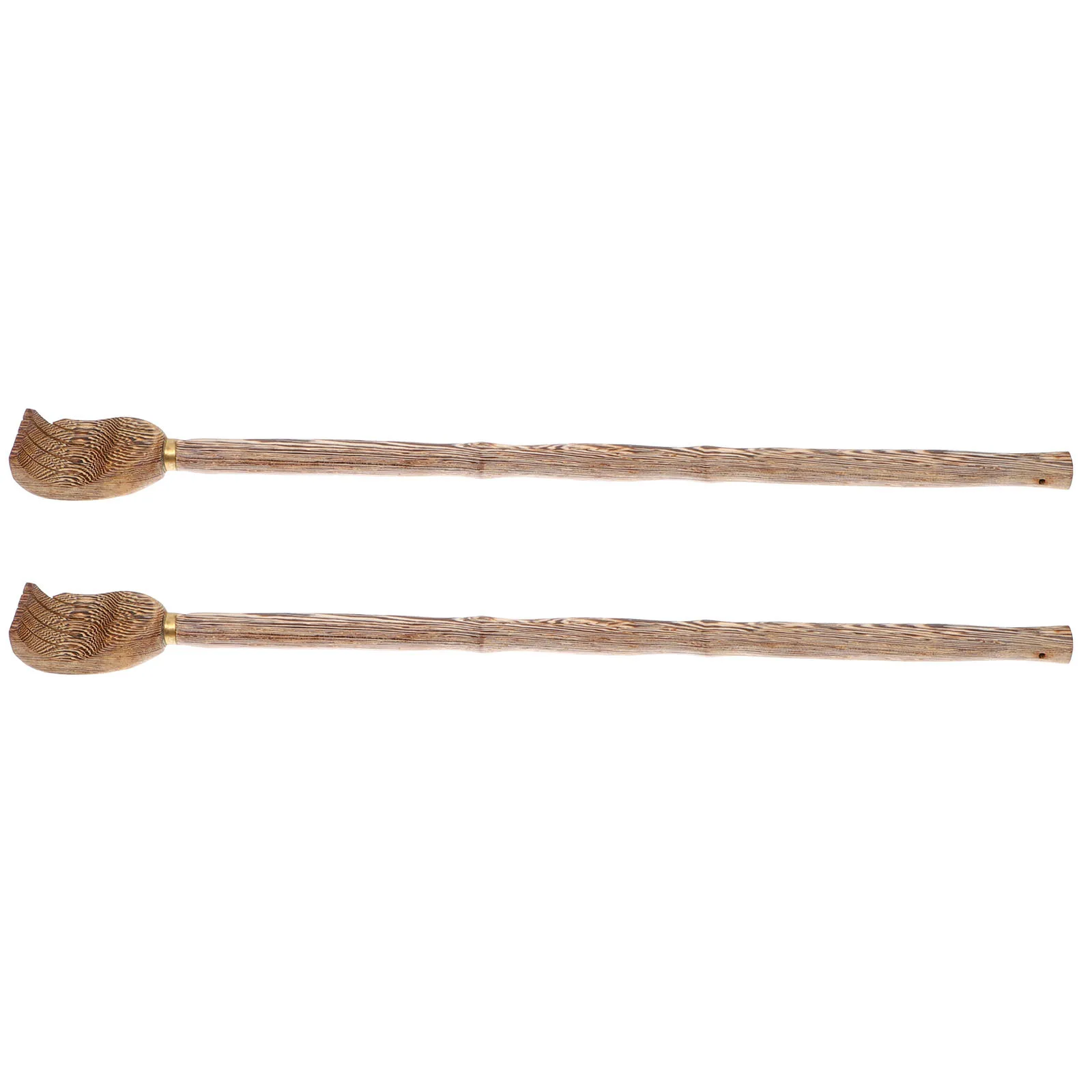 

2Pcs Portable Wood Back Scratcher Long Reach Itch Stopper Smooth Surface Safe Durable for Home Office Business Trips