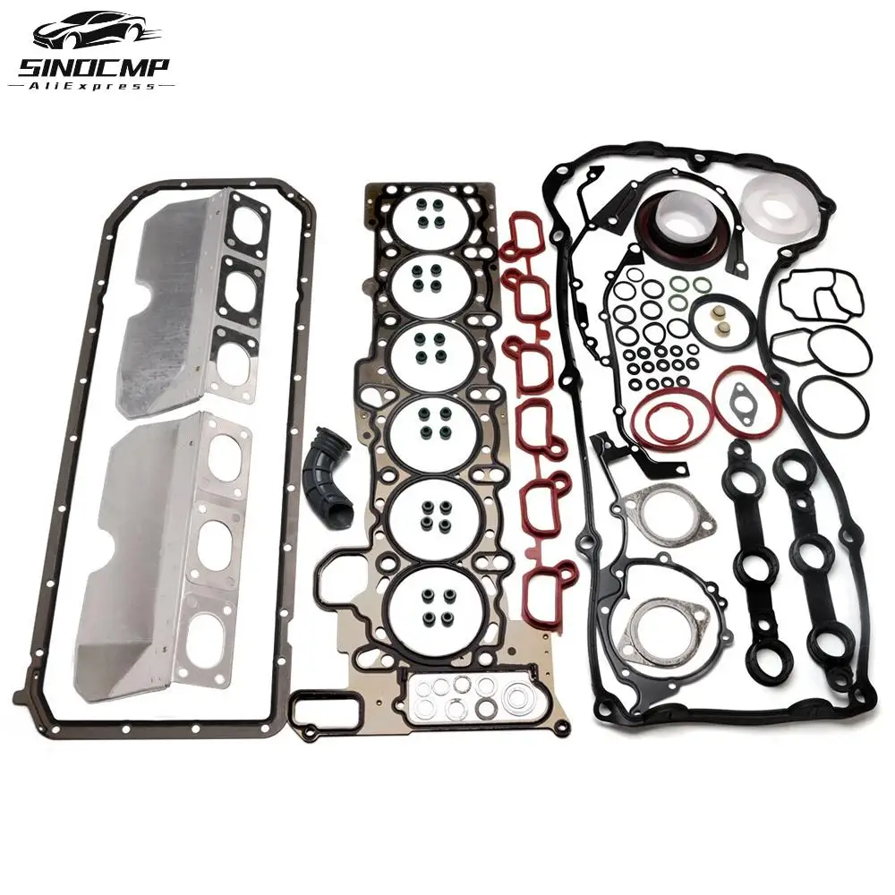 

1Set M54 Engine Overhaul Gasket Set 11121435584 11127501304 11131437237 11120030496 For BMW 330i 530i X3 X5 E46 E36 E39 M54 3.0