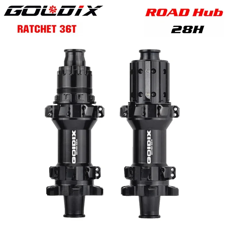 GOLDIX R310 road Hubs 28H Aluminum Sealed Bearing Compatible Ratchet 36T for 11 Speed road bicycle hub