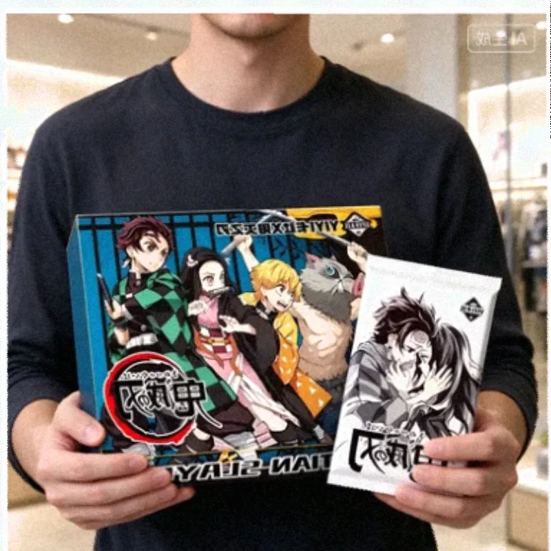 Demon Slayer Card Wisteria Flower Cards Tanjirou Nezuko Kanroji Mitsuri Decisive Battle Chapter Anime Characters Collection Card