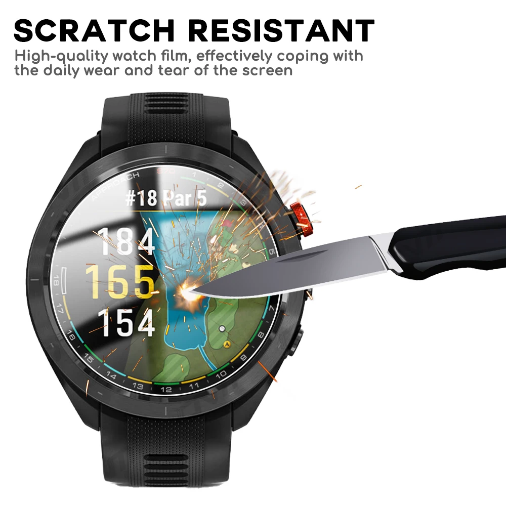 2PCS Tempered Glass For Garmin Approach S70 47MM 42MM Screen Protector Film For Approach S70 SmartWatch Protective Glass