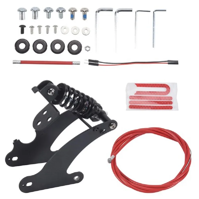 

B72A Electric Scooter Rear Suspension Kit For Xiaomi M365/1S E- Scooter Rear Shock Absorber Shock Absorption Replacement Accesso