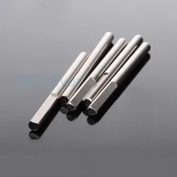 5Pcs Metal Axles D-axles Drive Shafts 4x55mm 4x70mm Half Shafts Trolley Rubber Wheel D-Shaft Optical Shafts