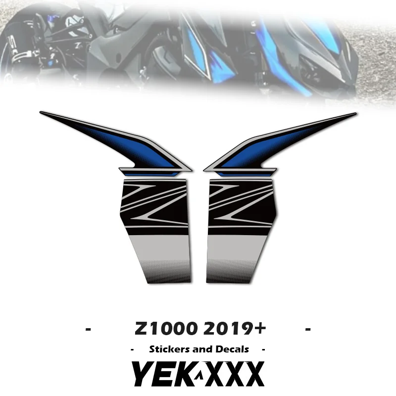 

Motorcycle Fairing Shell Sticker Decal Custom Color Z1000 19 20 21 22 23 24 for Kawasaki Z1000 Ninja1000 2019-2024+ New