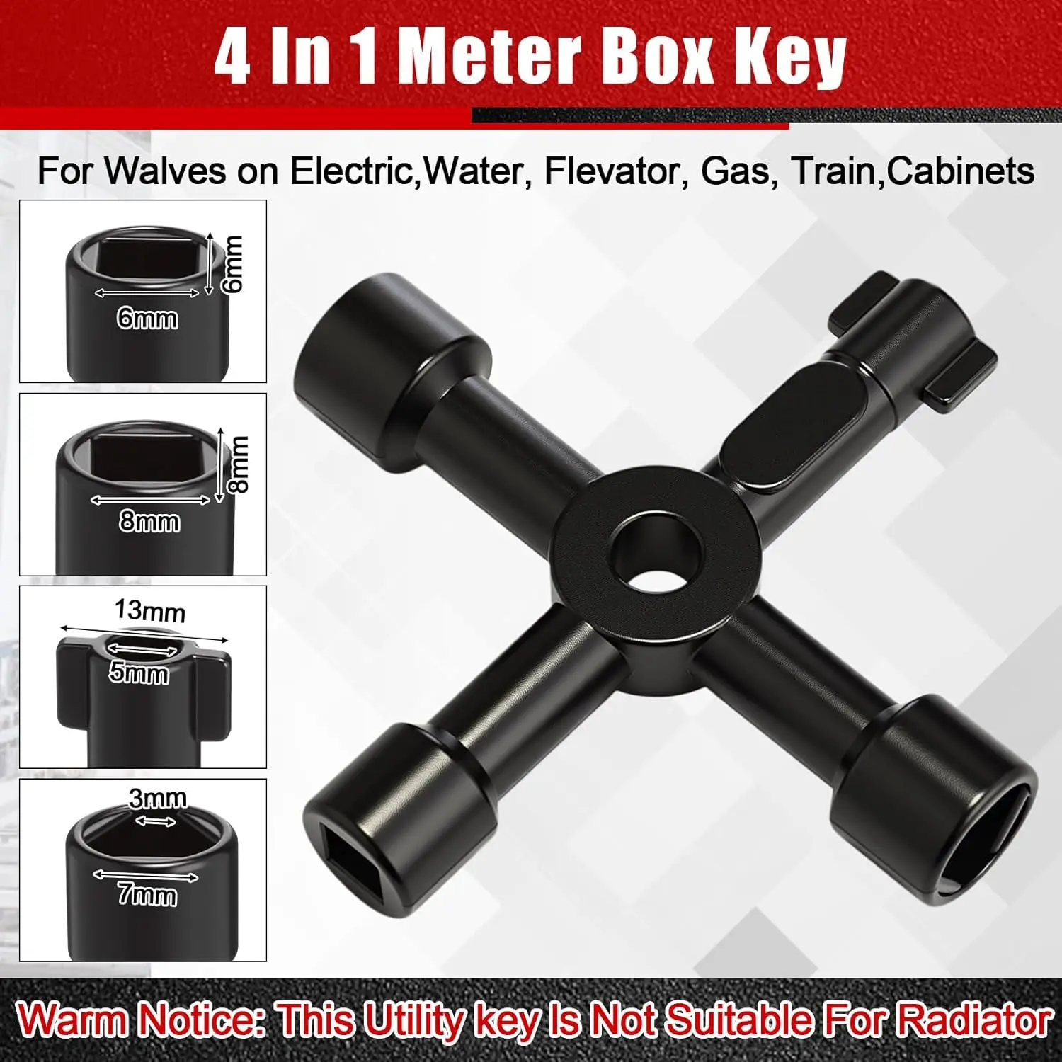 Kit de llave de tope angular de 5 piezas, extractor de ajuste de compresión de 1/2', herramienta de extracción de virola multifuncional