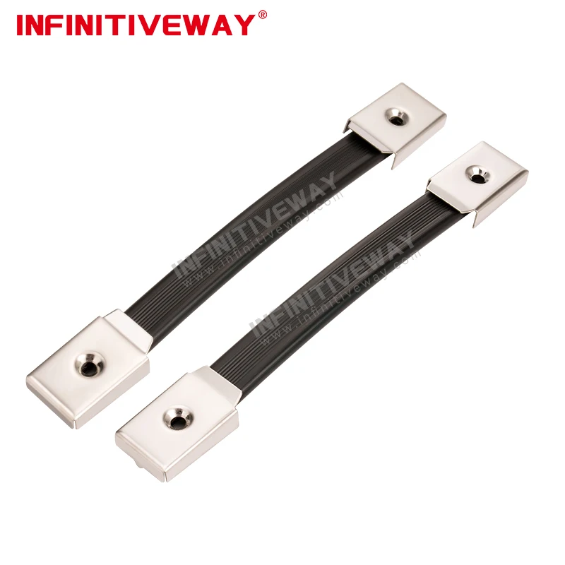 Infinitiveway Wholesale length strip handle with portable PVC telescopic handle word plastic