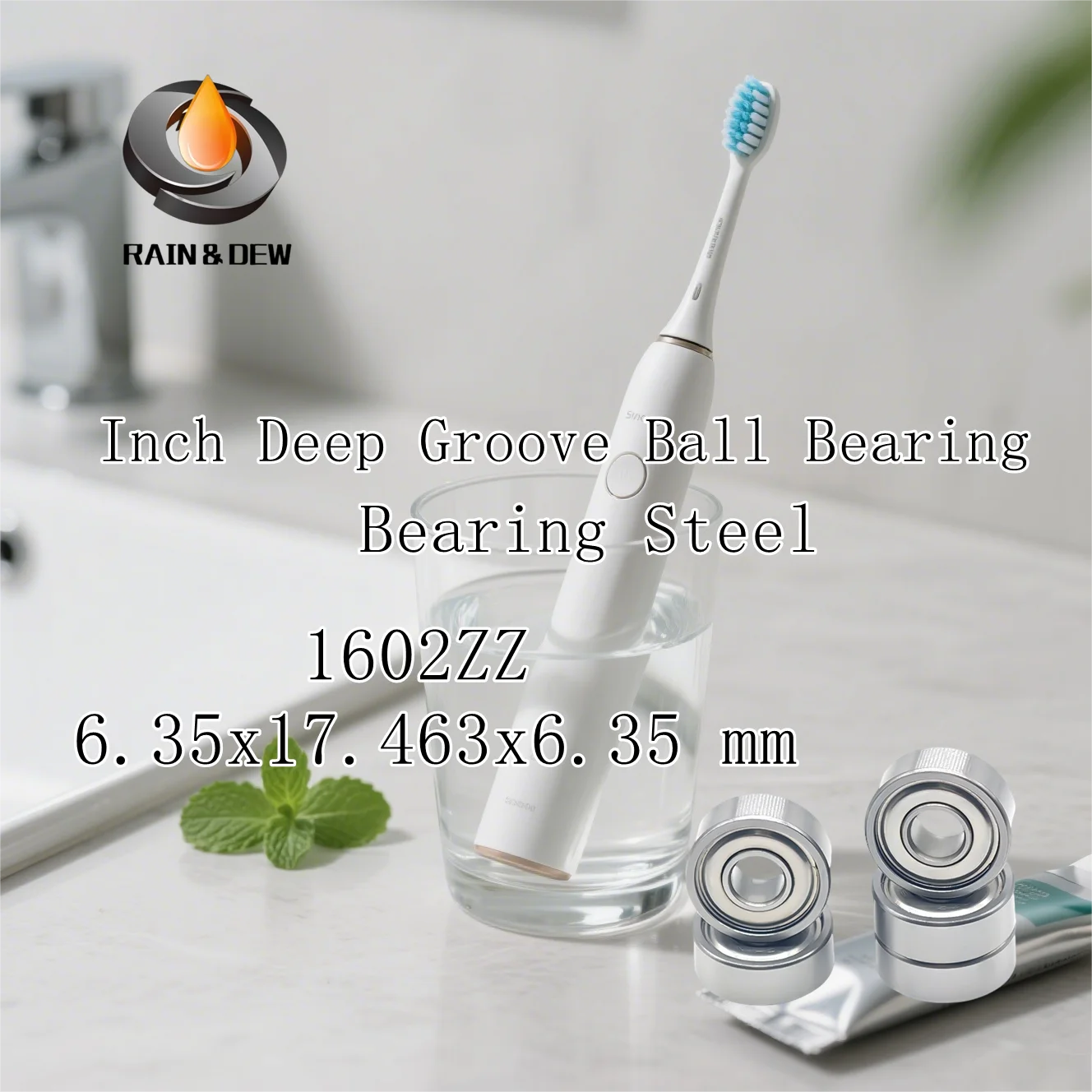 

1Pcs 1602ZZ Bearing 1602 ZZ Z Ball Bearings 1602-2Z Bearing 6.35*17.462*6.35 mm 1603ZZ 1614ZZ 1616ZZ 1616RS