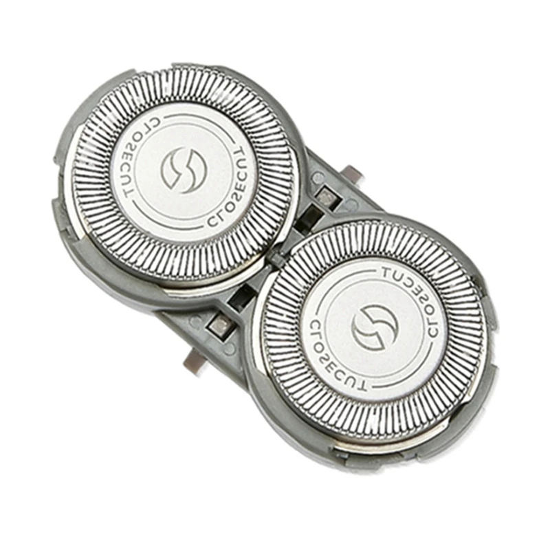 N-ABZD Stainless Steel Universal Razor Blades Shaving Heads with ABS Mount Holder Kit Replacement for Philips PQ182 PQ183 PQ206