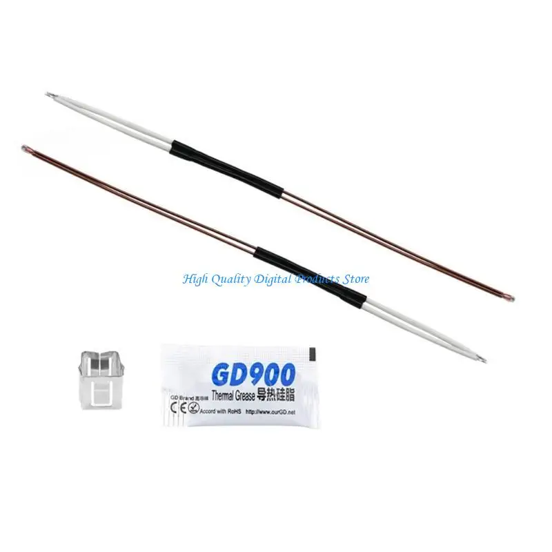 U2JE 10CM 3D Printer NTC100K Thermistor Temperatuursensor Voor P1P Serie Hoge Temperatuur Filament-300 ℃ hotend