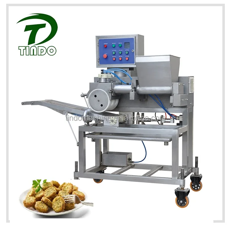 hamburger buns automatic making machine meat cutlets maker meat pie forming machine on hot sale