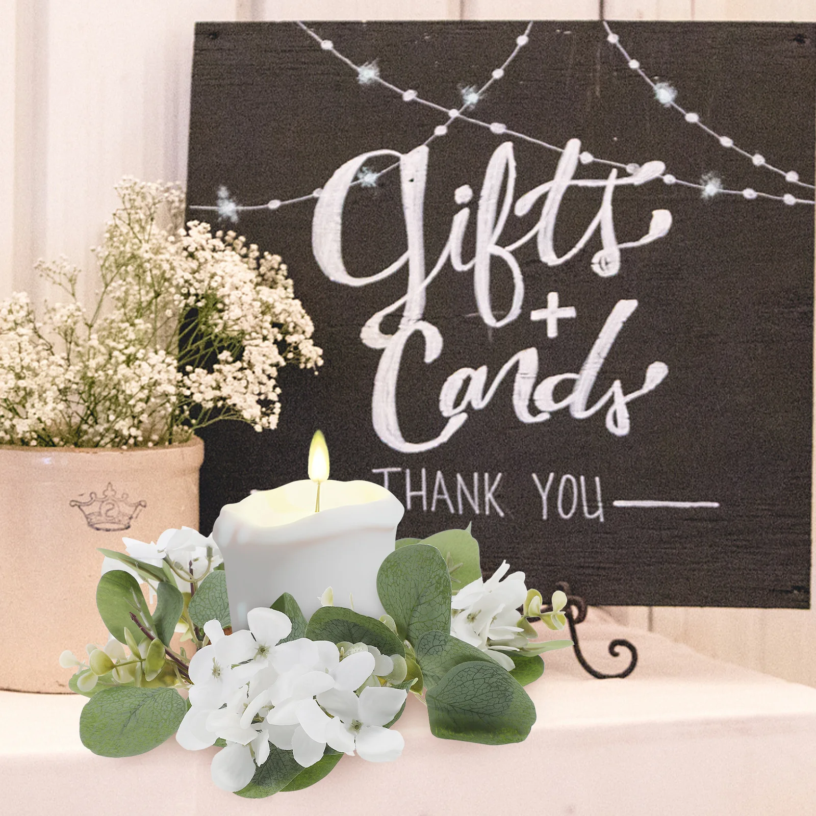 

Exquisite Eucalyptus Wreath Fall Season Wreath Decor Indoor Outdoor Use Stable Material Long Lasting Beauty