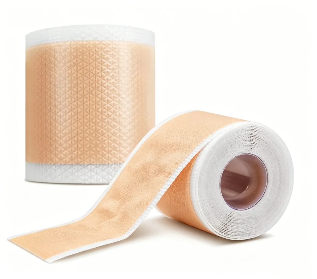 A Roll of Ultra-Thin Self-Adhesive Water-Based Protein Dressing - Used for Wound Care, Self-Adhesive Tape, Can Be Cut in Size, S