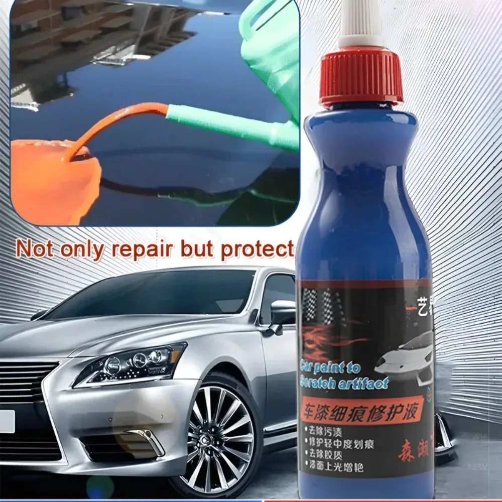 High-Performance Scratch Repair & Paint Peel Restoration Agent with Deep Cleaning, Wax Stain Eliminator, Durable Protection