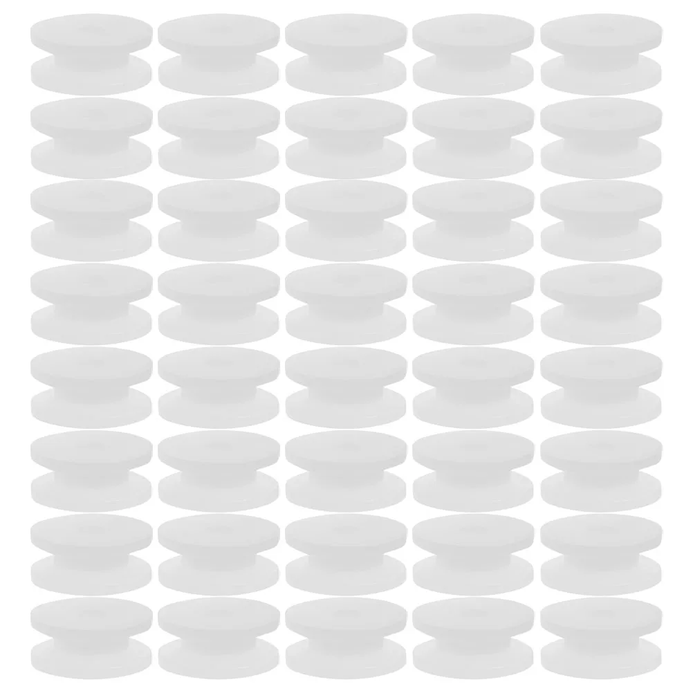 

50pcs Pulley Gears 9 3mm Diameter Plastic Belt Wheel for DIY Model Toy Repair Multipurpose Mute Gear Accessories