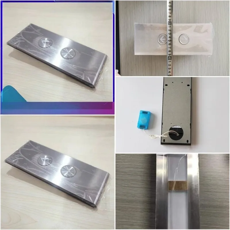 Parts are suitable for  elevator without display, external move, button, external call summon