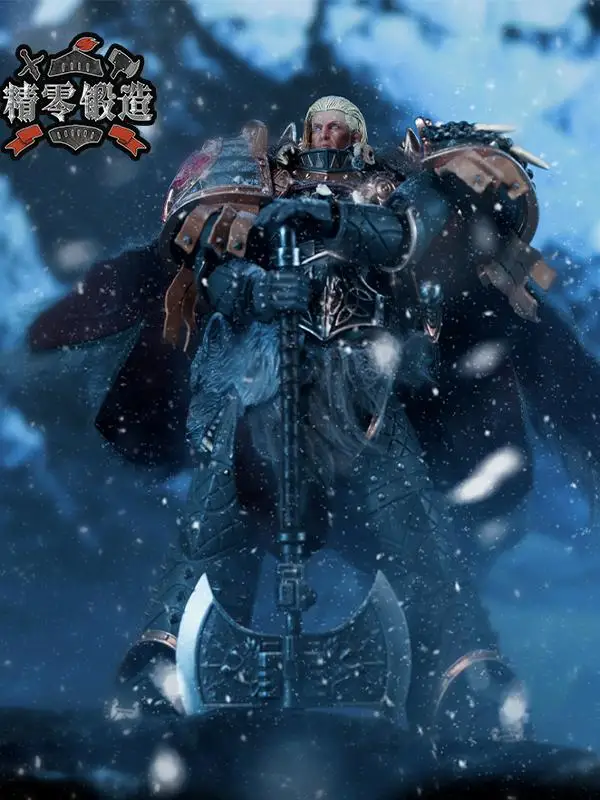 ダークソース-ウォーハンマー-スペースウルフ-ジェネステイラー-リーマン・ラス-ファブリック-クローク-アクセサリー-精密鍛造-高品質コレクターズアイテム