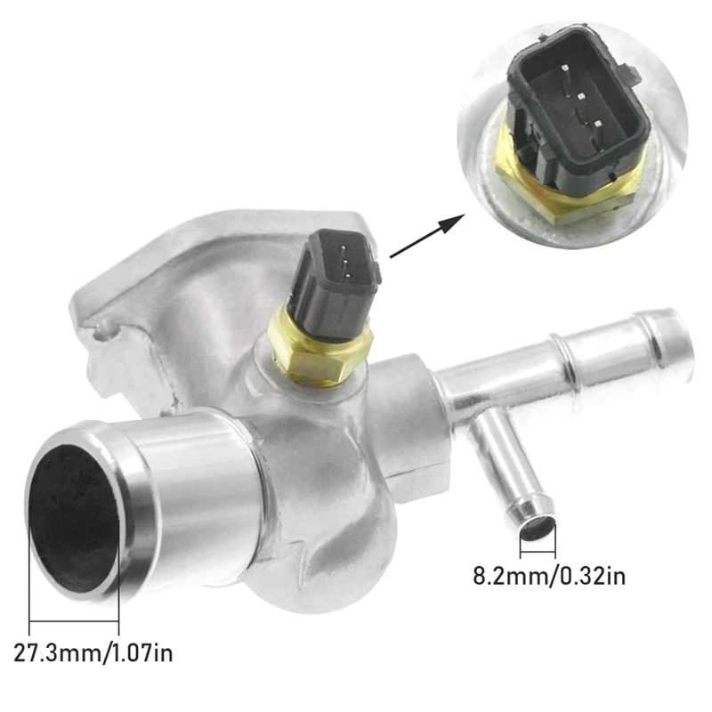 New Thermostat Housing 25620-2B003,25600-2B003 For Hyundai Accent Avante Elantra Solaris I20 I30 Kia Rio Soul