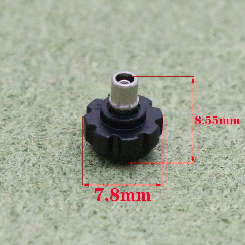 Uhr Einstellen Zeit Taste Zubehör Kopf 7,8mm Dicke 5,2mm Griff Rohr Schwarz Silber Für Tag Heuer CAH1110 Uhr reparatur Werkzeuge