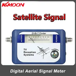 DVB-T TV Digital Aerial Terrestrial Signal Meter Antenna Finder Pointer TV Satellite Receiver With Compass TV Reception Systems
