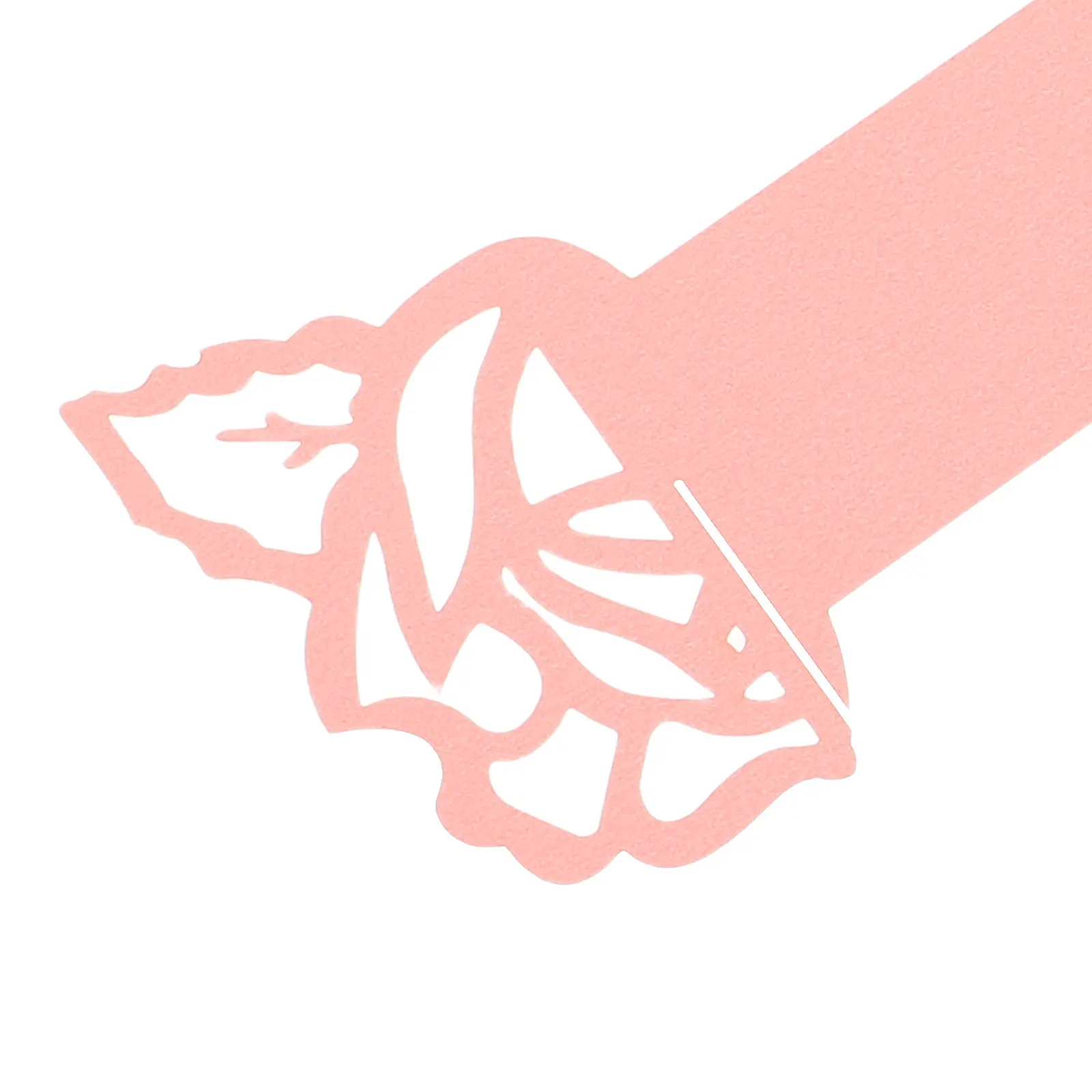 50Pcs Rose Paper Napkin Rings Romantic Wedding Holders Elegant Table Setting Decoration Valentines Dinner Party