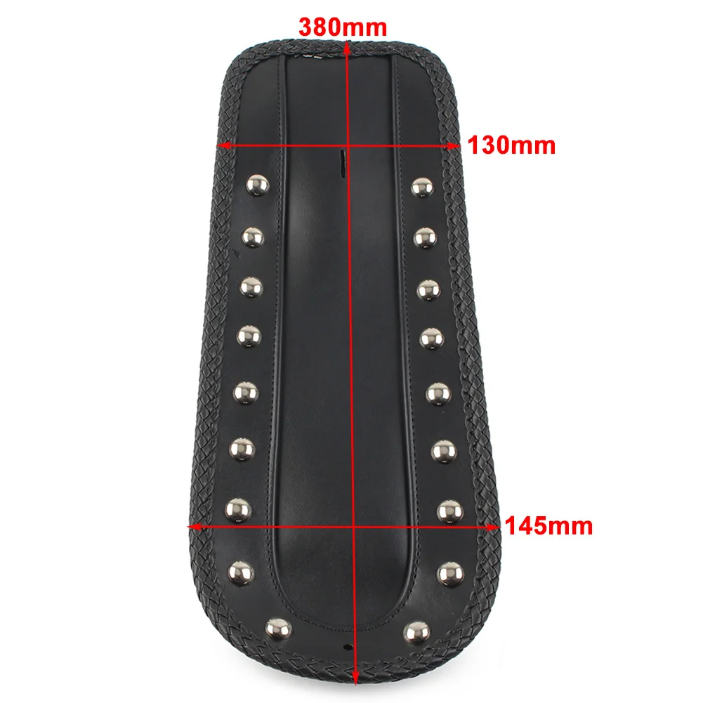 Motorcycle Rear Fender Bib PU Leather Solo Seat For Harley Davidsion Sportster XLH 1200 1100 883