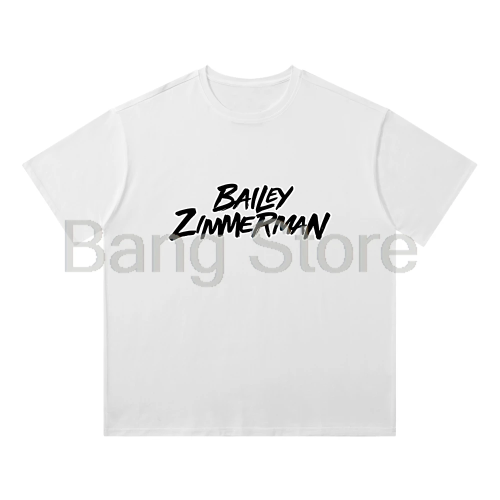 Bailey Zimmerman Cotton Tee Unisex T-shirt Crewneck Short Sleeve Tops