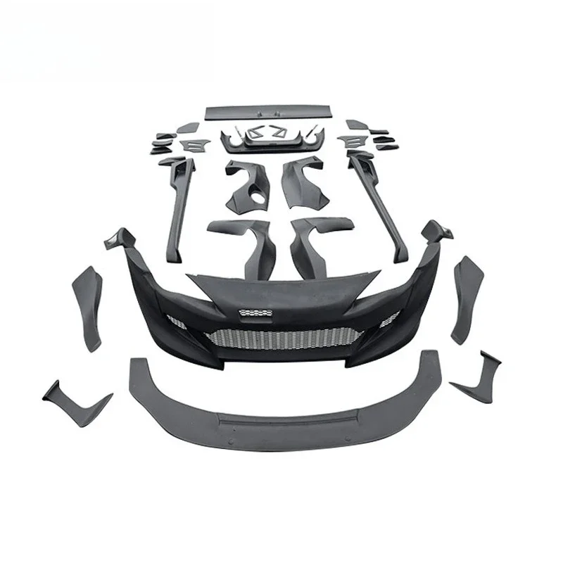 Auto parts Wide body surrounds front bar Front shovel Side skirt Air knife