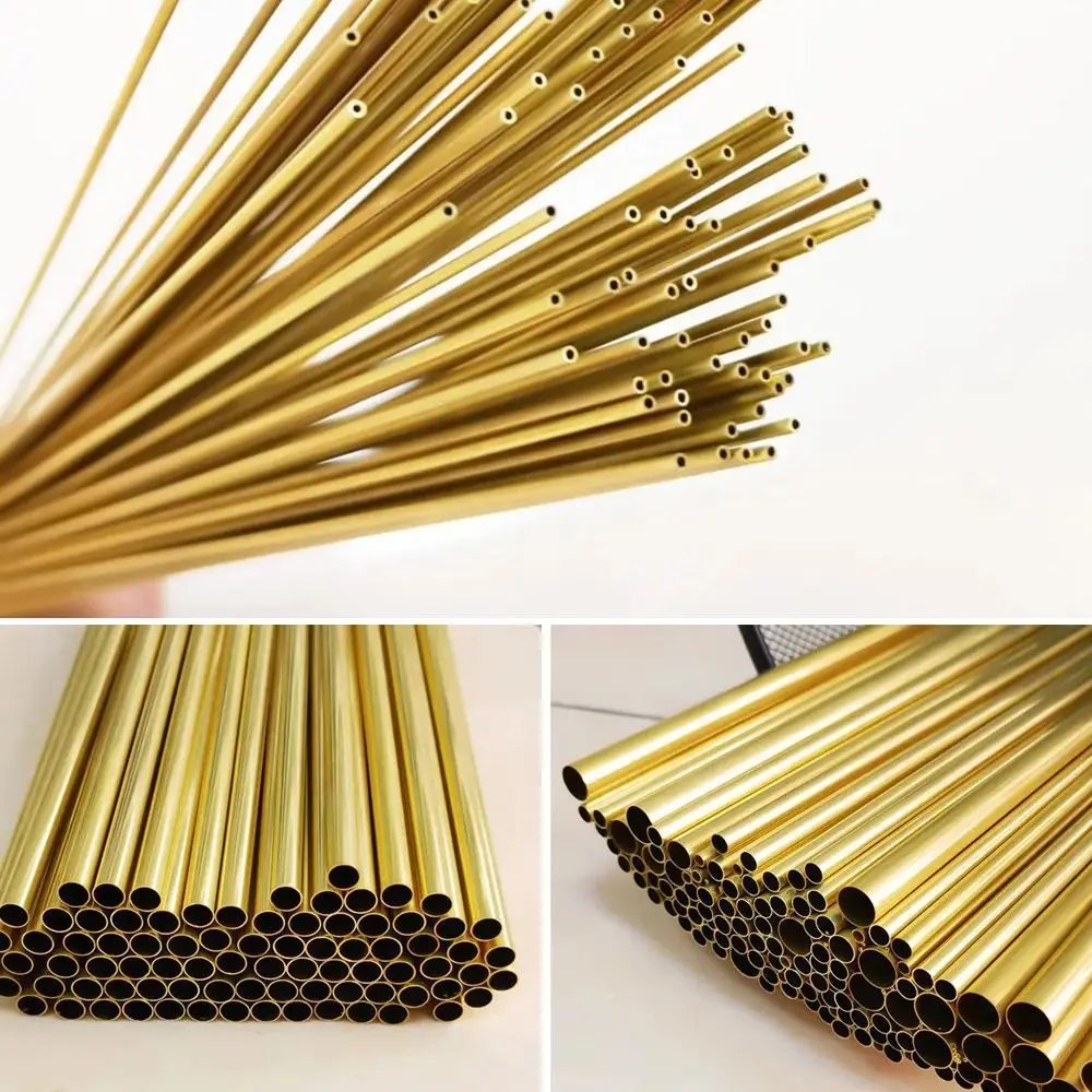 DIY brass Tube can cut length custom size from 1-2500mm