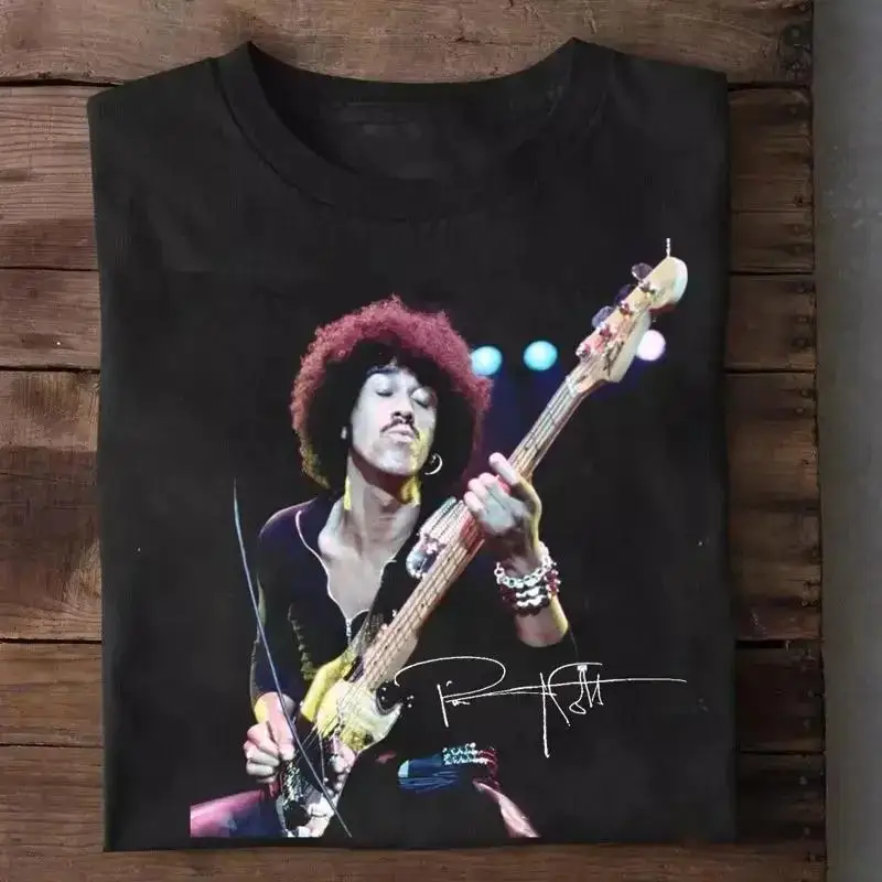New Thin Lizzy Phil Lynott Signature Black All Size T Shirt Cc35 Webp
