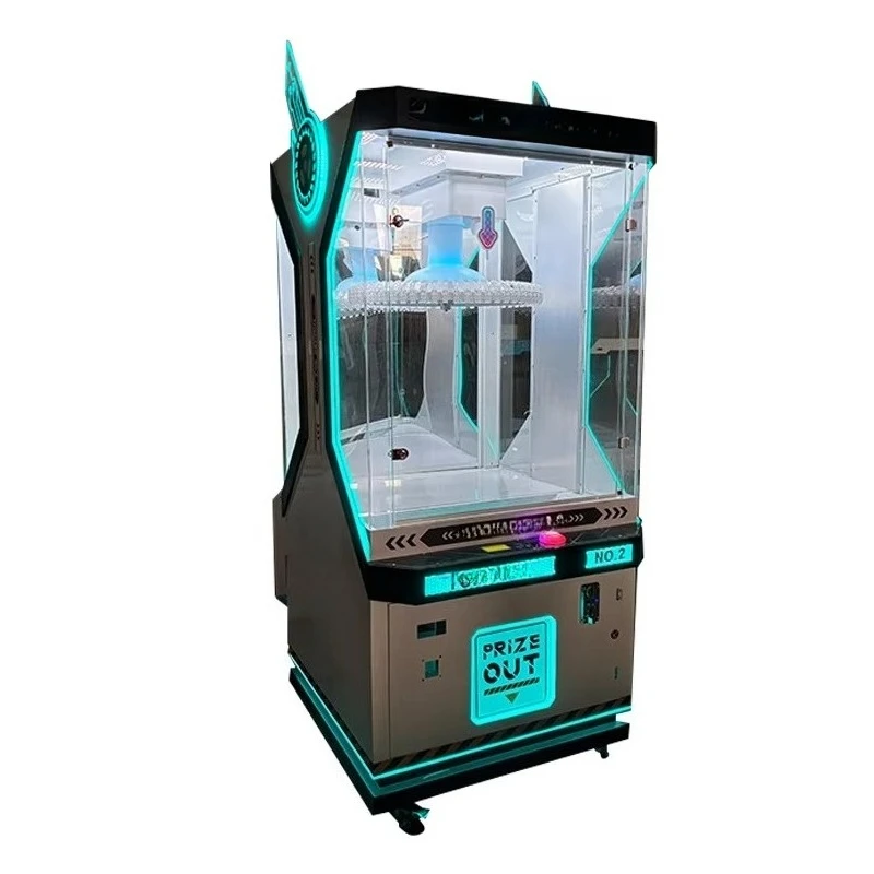 Custom Premium Commercial Coin-Operated Clip Machine Small Arcade Game For Pendant Doll Accessories Office Traffic Attracting