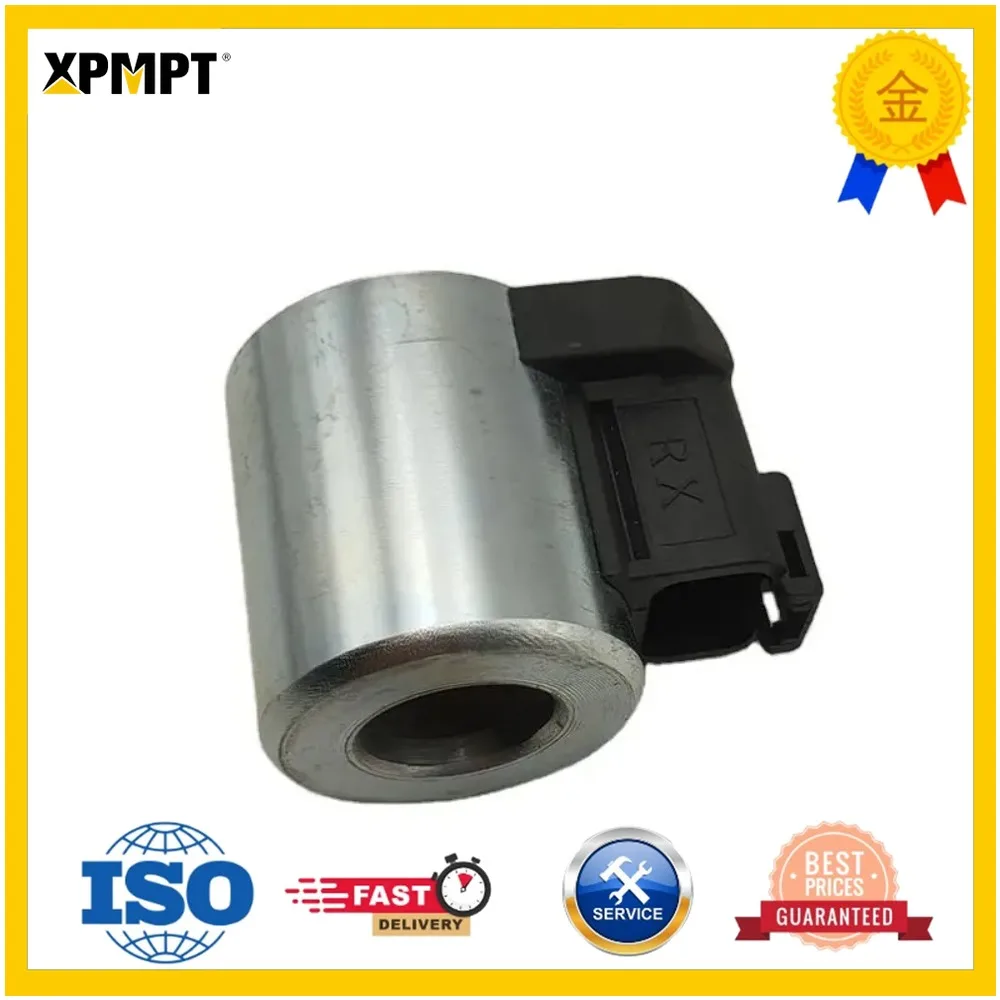 3036401 Solenoid Valve Coil  24V for R210-7 R225-7 R215-7 R220-7 Excavator